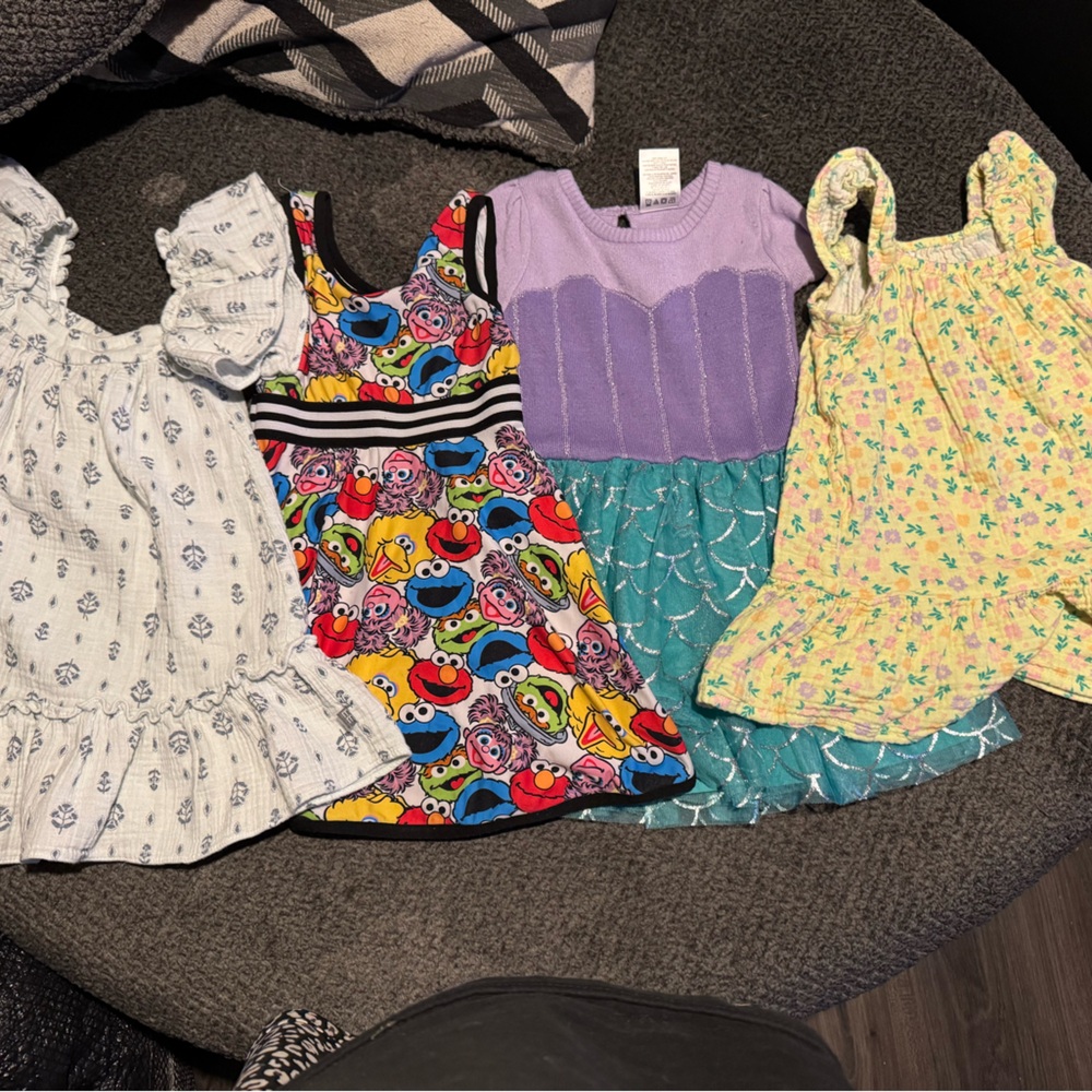 Colorful Toddler Dress Set